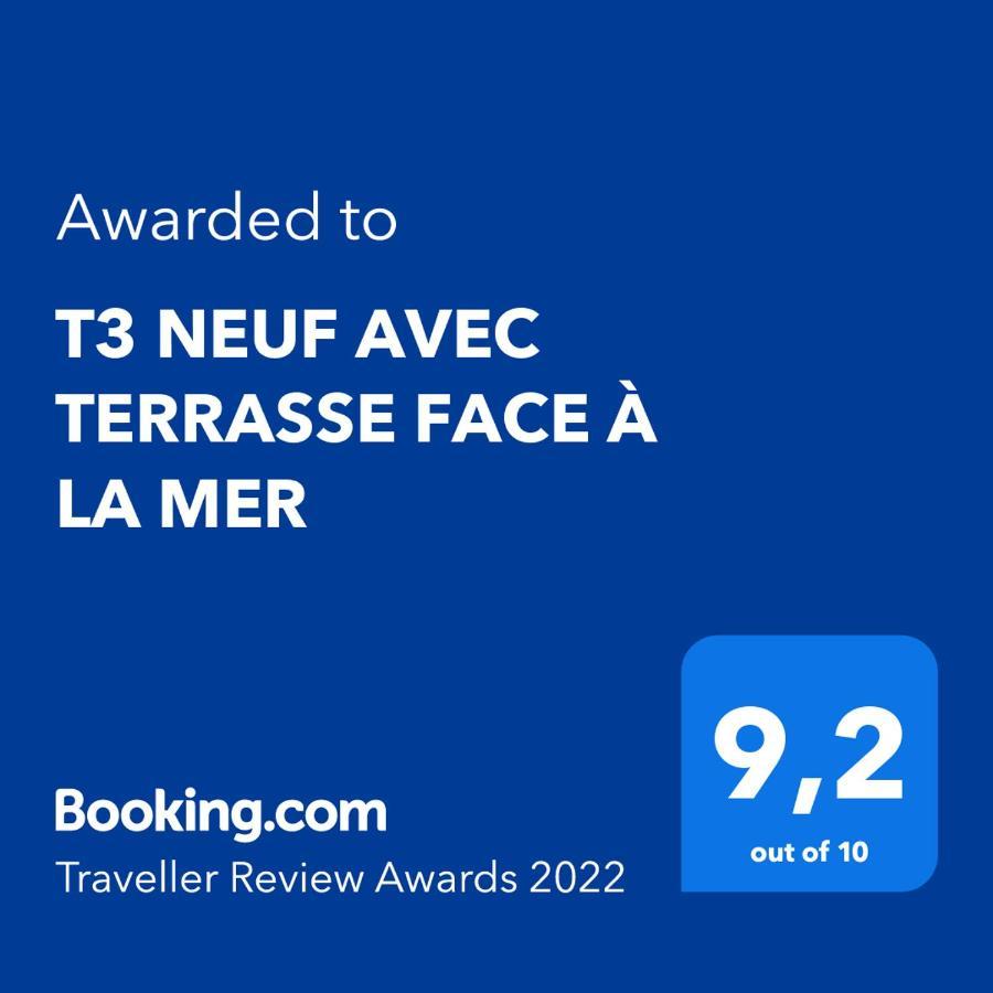 T3 Neuf Avec Terrasse Face A La Mer Bandol Bagian luar foto